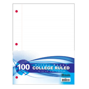 Loose-leaf 3-hole punch paper | Package size: Pack