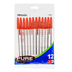 Ballpoint pens, Red | Package size: Pack