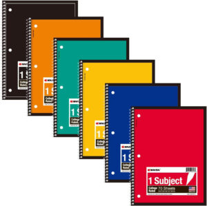 Spiral notebook | Package size: EA