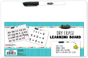 Whiteboard, dry-erase, 9"x12" | Package size: EA
